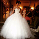 Breast-Plating Wedding Dress Sexy 2026 New White Bridal Wedding Dress Lace Trip Lawn Main Wedding Dress HZ0517