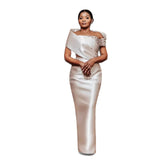 2026 New Women's Wedding Style Elegant Waist French Fashion Dress HZ0517