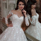 Large-Size Wedding Dress 2026 New Long Tail Mid-Rise Show-Back Wedding Dress Overseas Warehouse Spring HZ0517