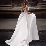 Light Wedding Dress 2026 New Bridal French Super Fairy Dennesy Linen Travel Film Thin Out Of The Simple Evening Dress HZ0517
