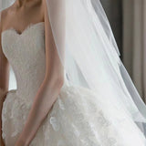French Light-Storbed Wedding Dress Yarn High-Quality 2026 New Bridal Small High-End Sen System Simple HZ0517