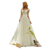 2026 New Wedding Dress Long Sleeve Sexy Slim Slim Fishtail Bride Main Wedding Dress HZ0517