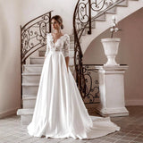 Main Wedding Dress 2026 Spring New Bride Retro Lace Repair Wedding Dress HZ0517