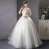 Wedding Dress 2026 New Thin And Fluffy Skirt Simple Wedding Korean Version Of The Starry Sky Hebenson Line HZ0517