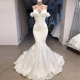 2026 Spring French Light Wedding Fishtail Simple Super Fairy Temperament Wedding Dress Photo Wedding Dress HZ0517