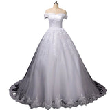 Main Wedding Dress 2026 New Bride High-Waist Long Sleeve Spring Simple Thin Small Simple Wedding Dress HZ0517