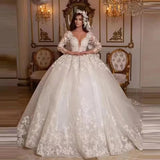 White Bride Heavy Industry Luxury Wedding Dress Wedding Fairy Tailed Dress Weight-Skinny Dress HZ0517