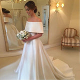 Wish New Wedding Dress With A Simple Stoodle HZ0517