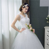 Light Wedding Dress 2026 New Temperament Breasts Small Bridal Yarn Simple Atmospheric High-End Dress HZ0517