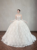 Bridal Wedding Dress 2026 Spring New French Lace Brae Heavyweight Small Luxury Fairy Main Wedding Dress HZ0517