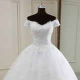 Wedding Dress 2026 New Elegant Shoulder Wedding Dress Small Thin Dress HZ0517