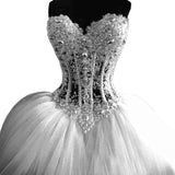 2026 Ball Wedding Dress Pneussom Princess Bride Beaded Lace Fairy Wedding Dress HZ0517
