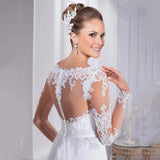 For Wedding Dress 2026 New Fishtail Retro Lace Long Sleeves Creve Temperament Tail HZ0517