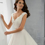 Deep V Drag-Tailed Lace Main Wedding Dress 2026 New Banquet Show Show That The Family's Travel Is Thin And Sexy. HZ0517