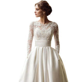 Wish New Wedding Dress Collar Temperament Long Sleeves Of The Vertiny Face Long Summer HZ0517