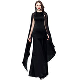 Evening Dress Women 2026 New Banquet Performance Model Host Atmospheric Long Dress Dress Summer Wedding Polyester HZ0517