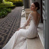 Fishtail Wedding Temperament 2026 New Bride Simple Deep V-Neck White Ebay Bare Back Shot Small Tail Dress HZ0517