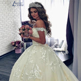 One-Word Shoulder Temperament Wedding Dress Dress 2026 New Shoulder Lace Dress Dress Wedding Dress HZ0517