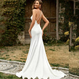 White Slings Light Wedding Dress Wedding Dress Wedding Dress Lady Engagement Toast Temperament Sexy Famous Birthday Travel Dress Dress Dress HZ0517